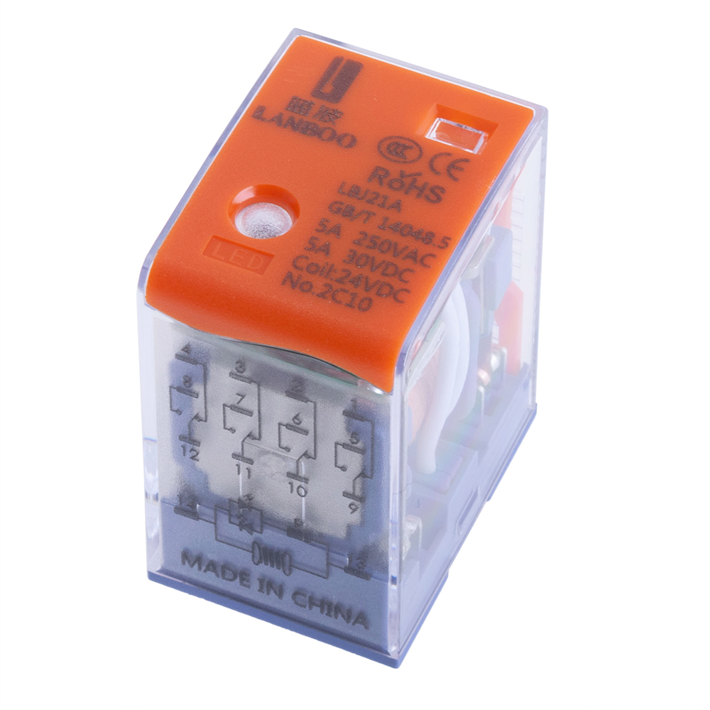 Реле LBJ21A-44 DC24V Реле LBJ21A-44 DC24V