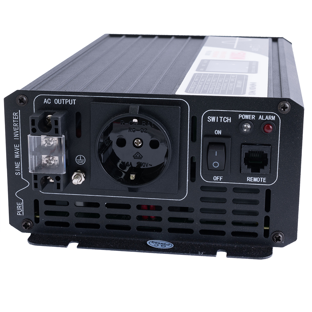 Инвертор 1500W 12V→230V чистая синусоида LCD (SP-1500L12V(LCD) – Swipower)