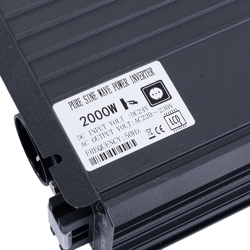 Инвертор 2000W 24V→230V чистая синусоида LCD (SP-2000L24V(LCD) – Swipower)