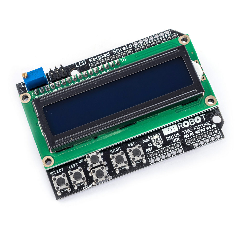 LCD1602 Display-Modul mit Tastatur fur Arduino