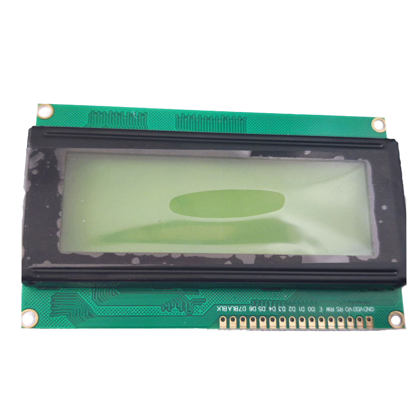 LCD2004 с жёлто/зеленой подсветкой