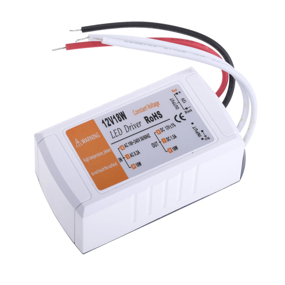 LED Driver для светодиодной ленты 12V 1,5A (18W) AC/DC