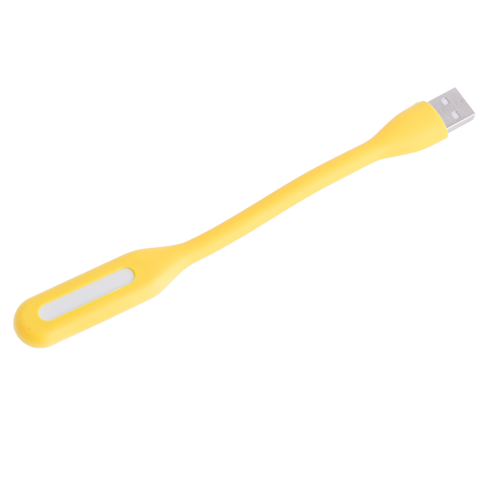 Фонарик гибкий LED USB, 1.2W, 4500 К, Yellow