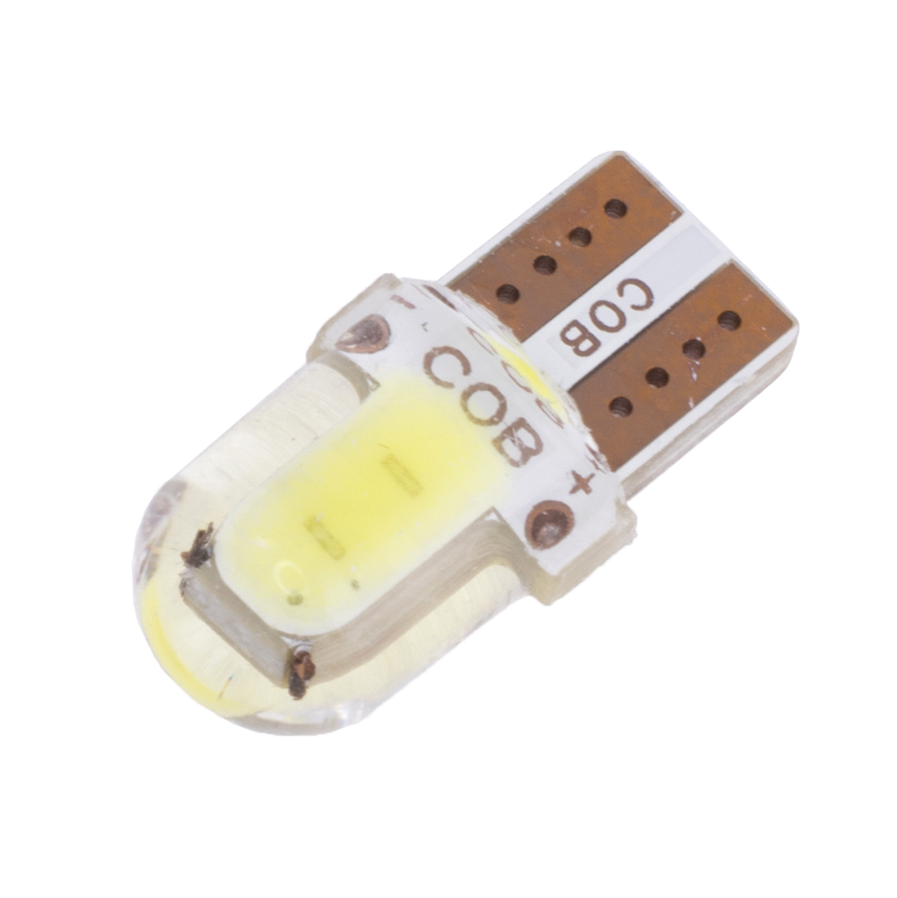 Лампа автомобильная LED W5W/194/T10 COB 8smd [белая]