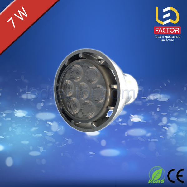 LED-Lampe LF-GU10-7X1W-D