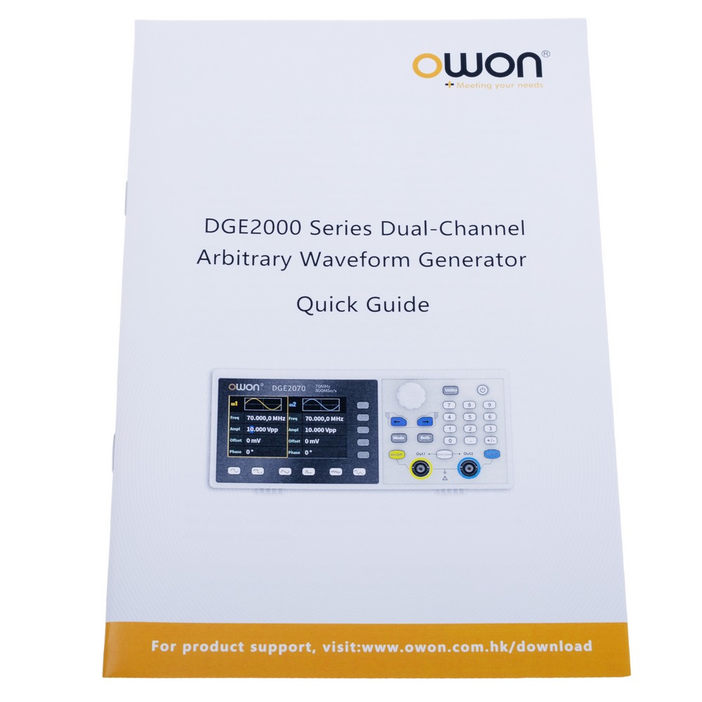 Labor-Funktions- und Arbiträrsignalgenerator 35MHz, DGE2035