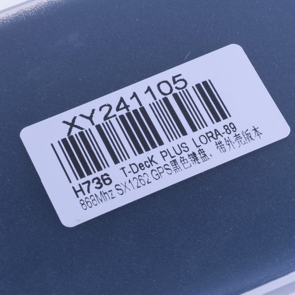 LILYGO® T-Deck Plus ESP32-S3 LoRa 868MHz Black Keyboard