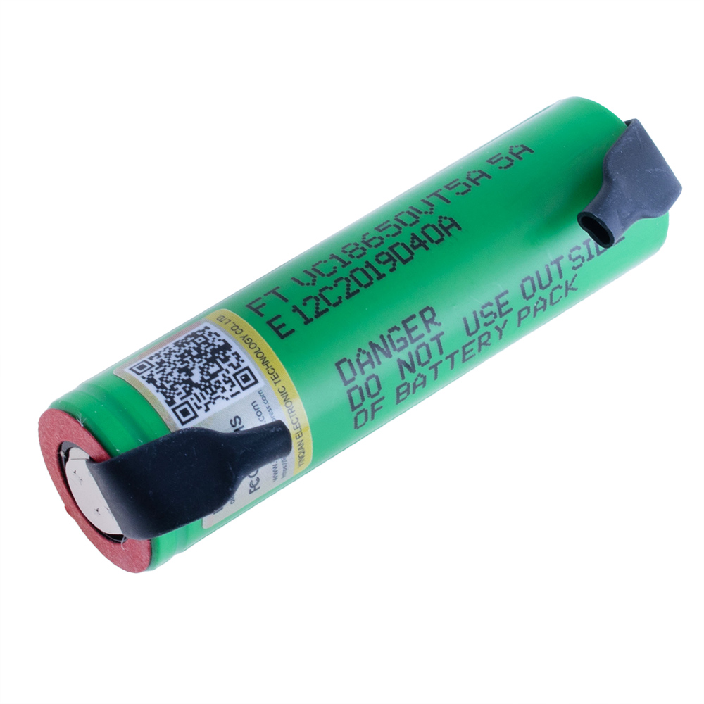 Li-Ion 2100mAh, 3,7V, 18650 LiitoKala літій-іонний акумулятор з виводами Liitokala VC18650VT5A