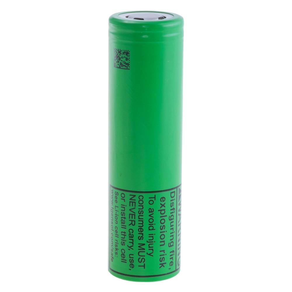 LG18650MJ1 (3.7v, 3500mAh, Ток разряда: 10А) LG