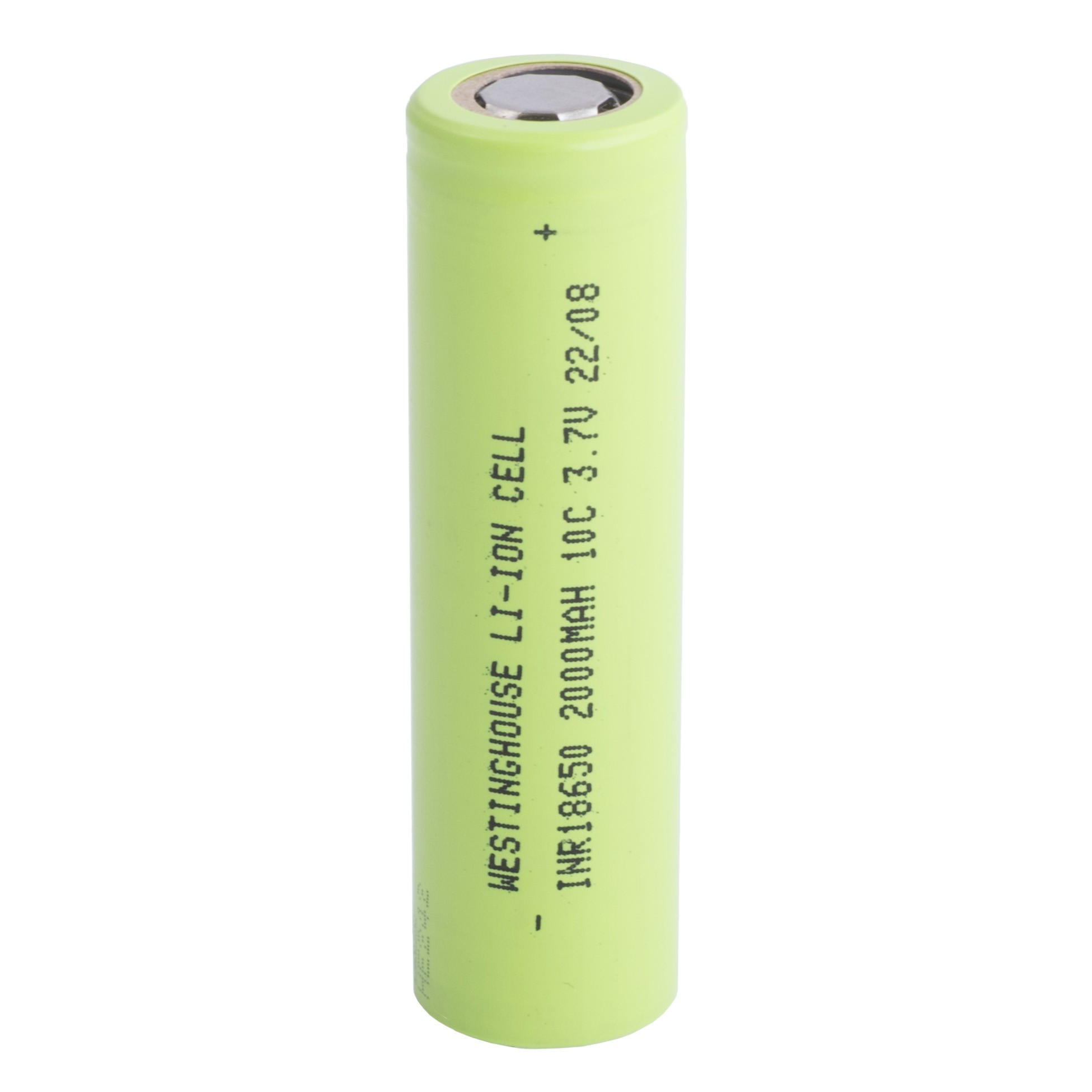 Аккумулятор Li-Ion высокотоковый  INR18650 3.7V, 2000mAh,10C, Westinghouse