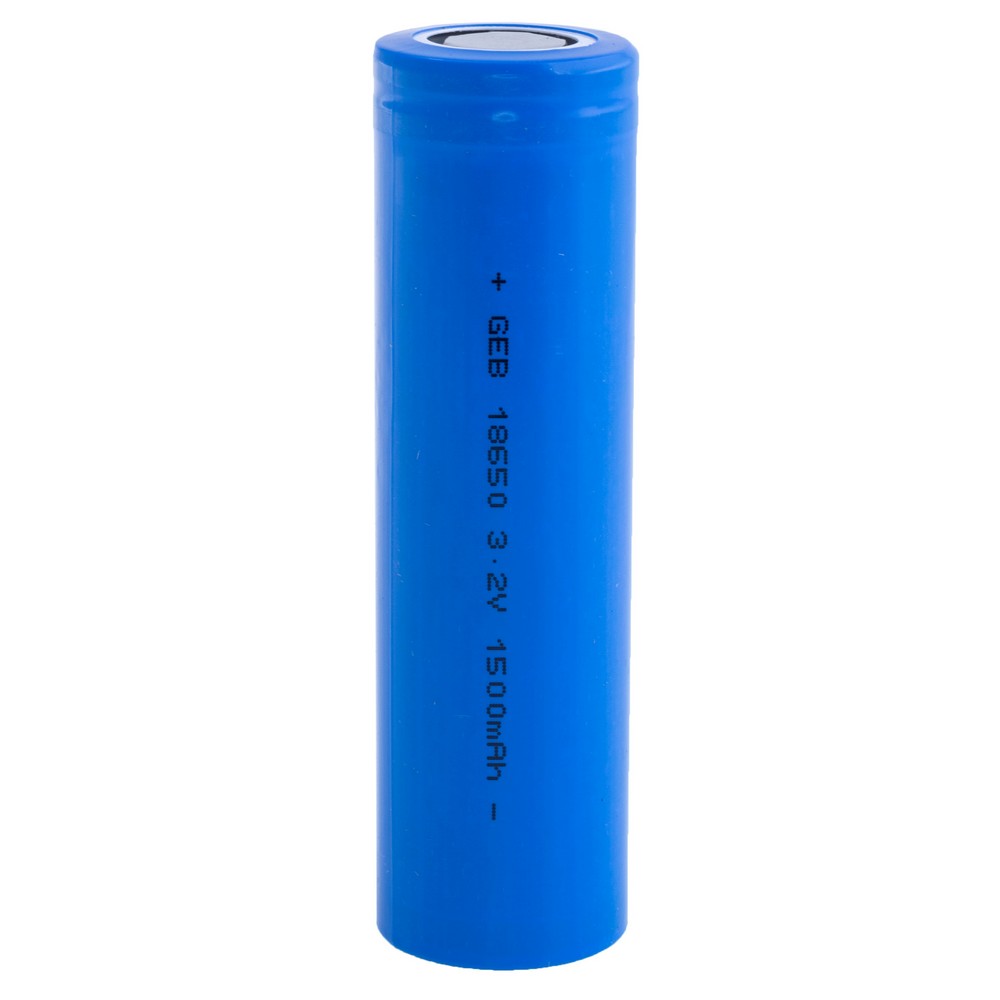 Аккумулятор LiFePo4 GEB18650 3.2V 1500mAh-GEB