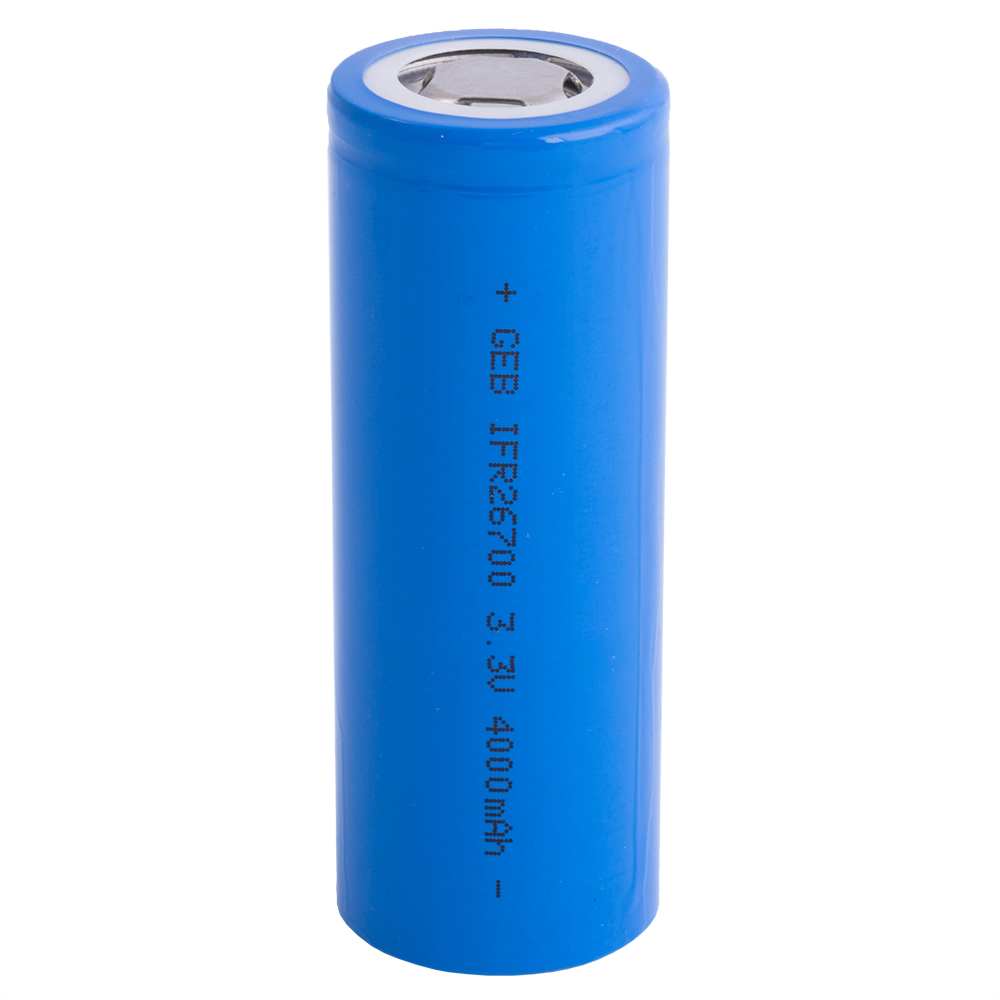 Аккумулятор LiFePo4 26700 3.3V 4000mah Аккумулятор LiFePo4 26700 3.3V 4000mah
