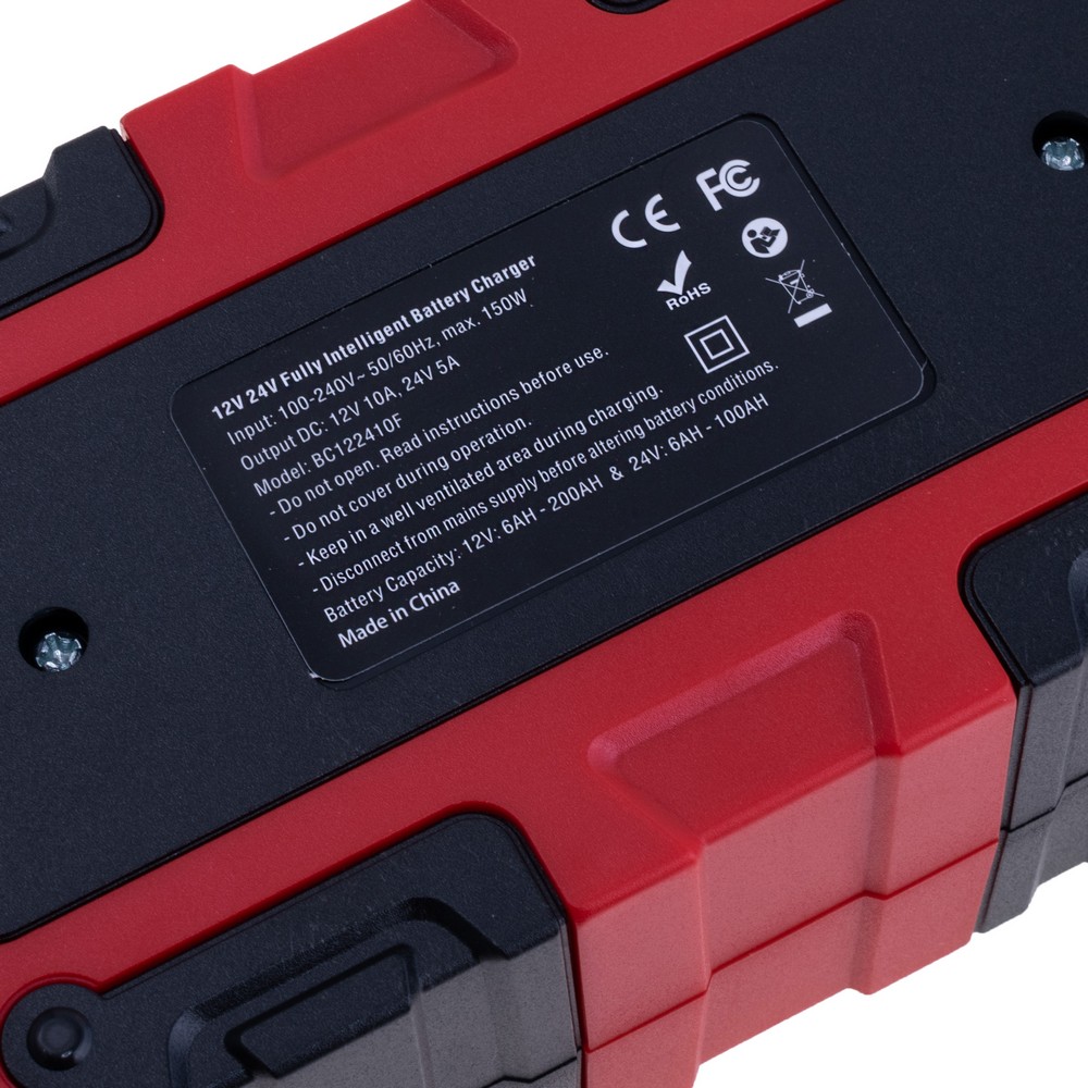 Зарядний пристрій для LiFePo4, AGM, EFB, GEL акумуляторів 12V/24, 10A,  BC-122410F