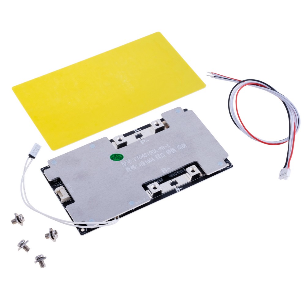Балансир LiFePo4 BMS 4S 100A, FT04S100A-SH-X