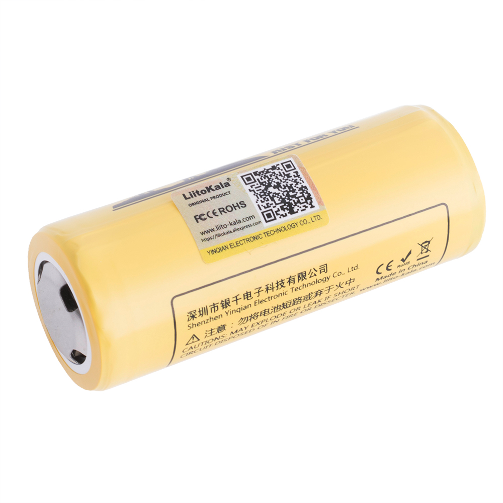 Lii-51S 26650 5100mAh 3,7V 20A Flat Top