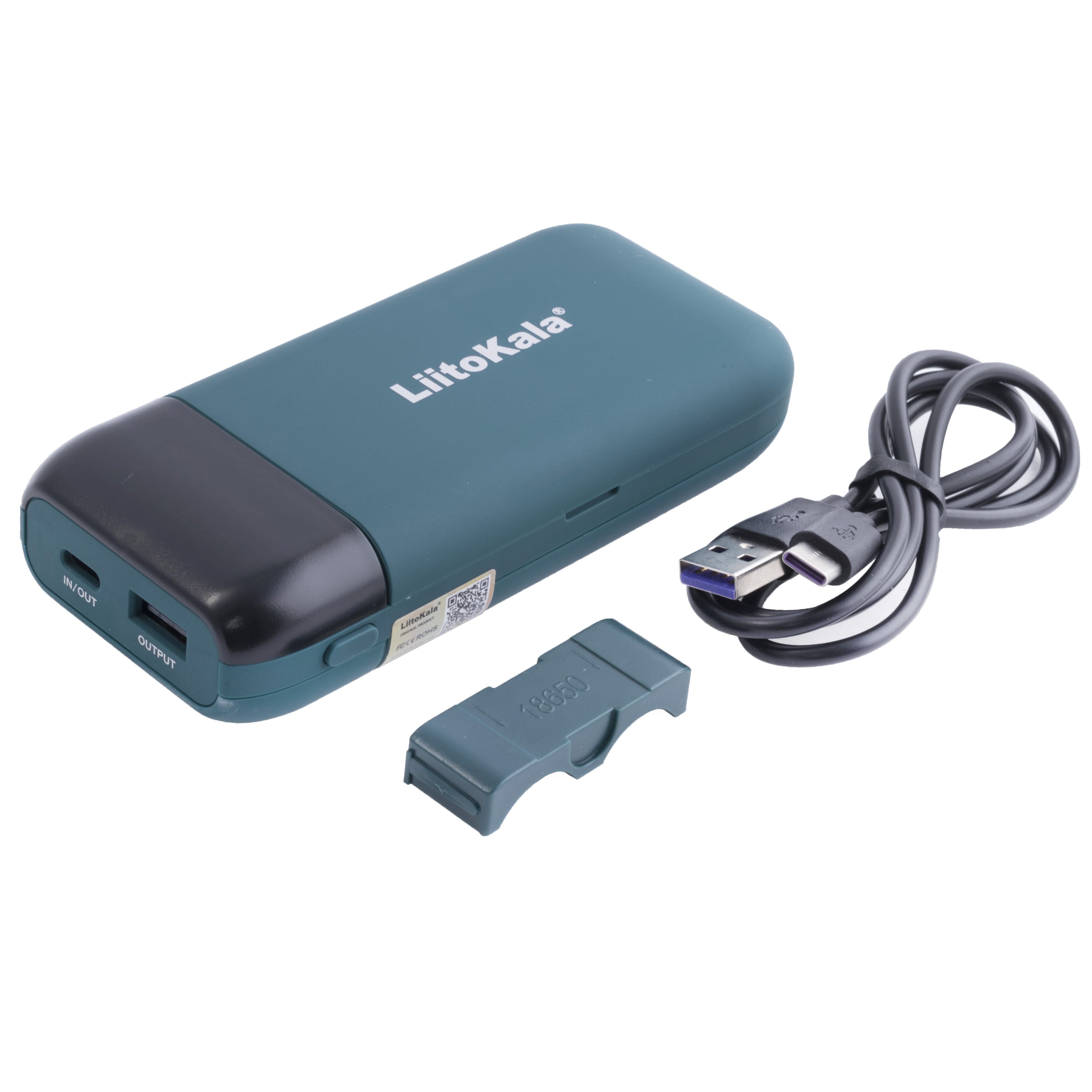 Зарядное устройство Lii-MP2 с функцией Powerbank, цвет зелёный Зарядное устройство Lii-MP2 с функцией Powerbank, цвет зелёный