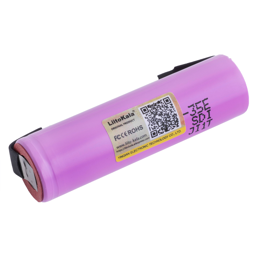 Аккумулятор LiitoKala 18650 35E 3500mAh с контактами