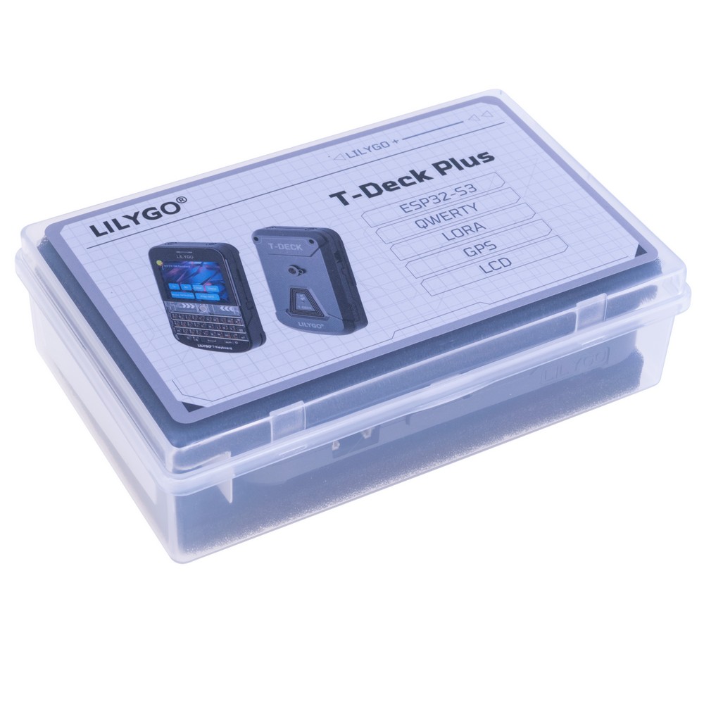 LILYGO® T-Deck Plus ESP32-S3 433MHz White Keyboard