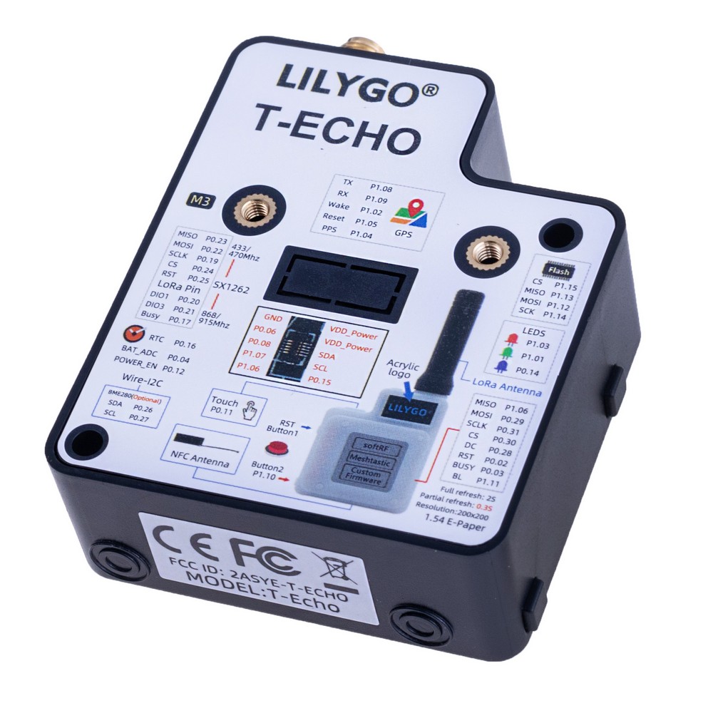 LILYGO® TTGO SoftRF T-Echo NRF52840