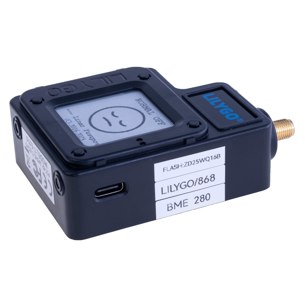 LILYGO® TTGO SoftRF T-Echo NRF52840 868MHZ Black BME280 Kit