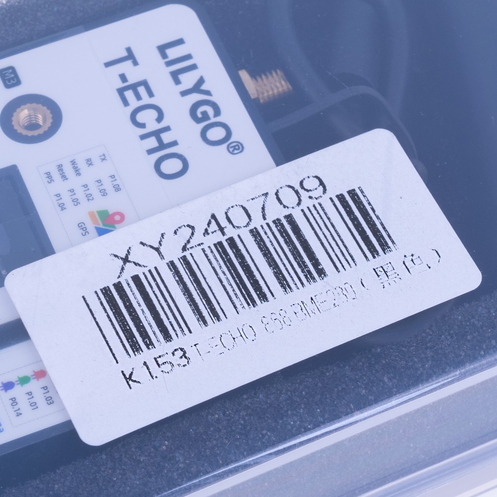 LILYGO® TTGO SoftRF T-Echo NRF52840 868MHZ Black BME280 Kit