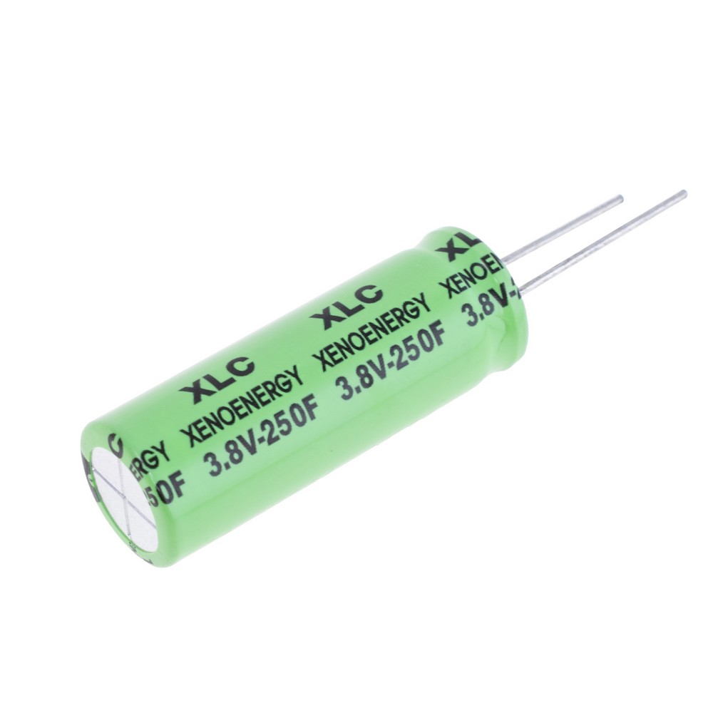 Літієвий іоністор 250F 4V 12,5x35, XLC-1335 Літієвий іоністор 250F 4V 12,5x35, XLC-1335