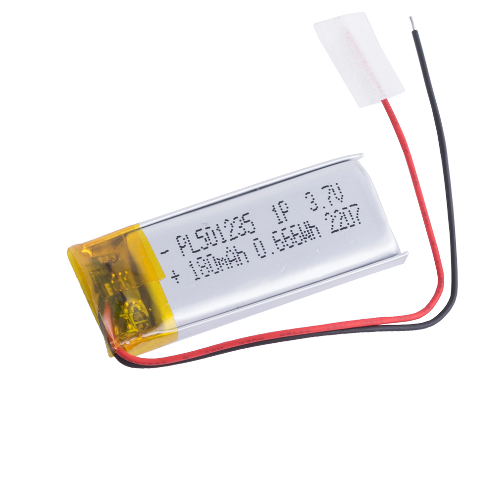 LiPo 180 mAh, 3,7V, 5x15x35мм (LiPower) аккумулятор литий-полимерный)