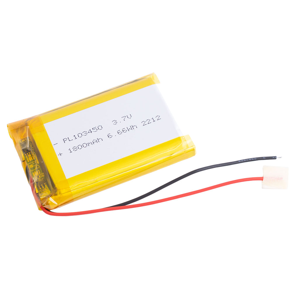 LiPo 1800 mAh, 3,7V, 10x34,5x50,5мм (LiPower) аккумулятор литий-полимерный)