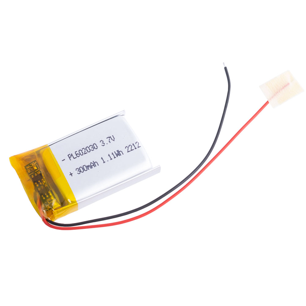 LiPo 300 mAh, 3,7V, 6x20x30 мм (LiPower) аккумулятор литий-полимерный)