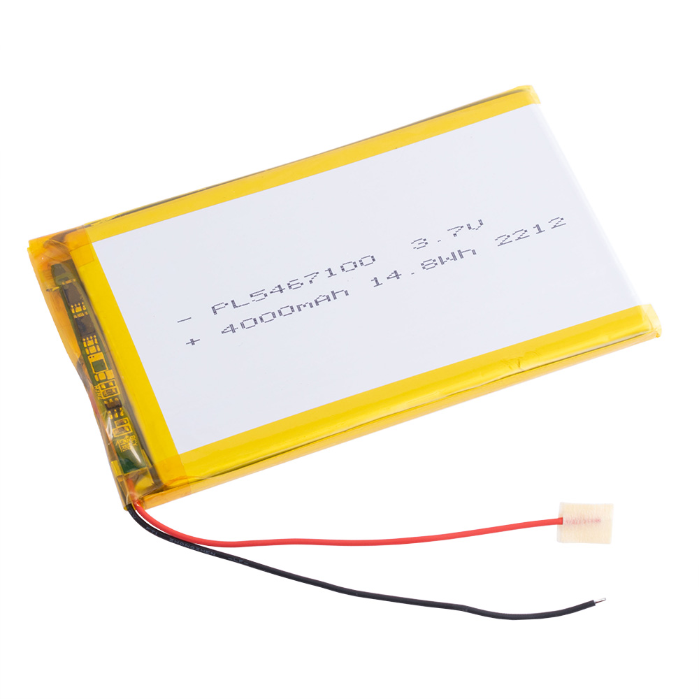 LiPo 4000 mAh, 3,7V, 5,4x67,5x100мм (LiPower) аккумулятор литий-полимерный)