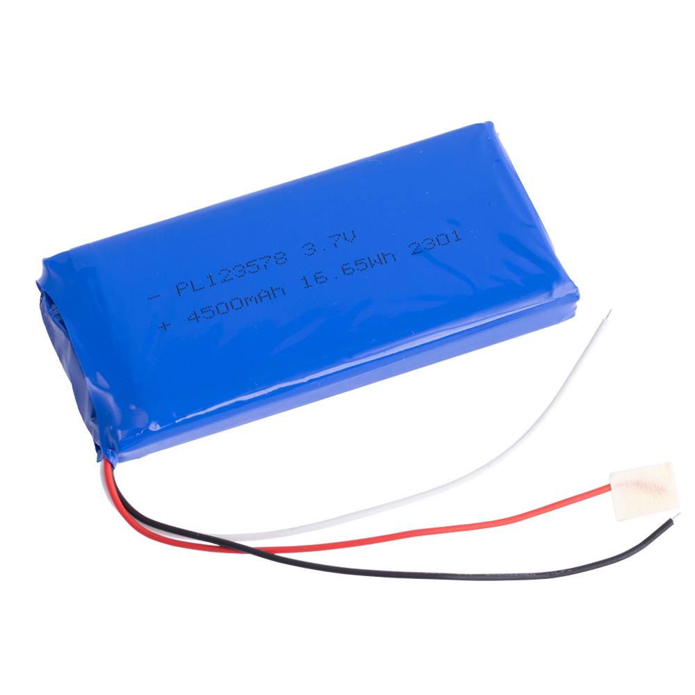 LiPo 4500 mAh, 3,7V, 12x35x77мм (LiPower) аккумулятор литий-полимерный)