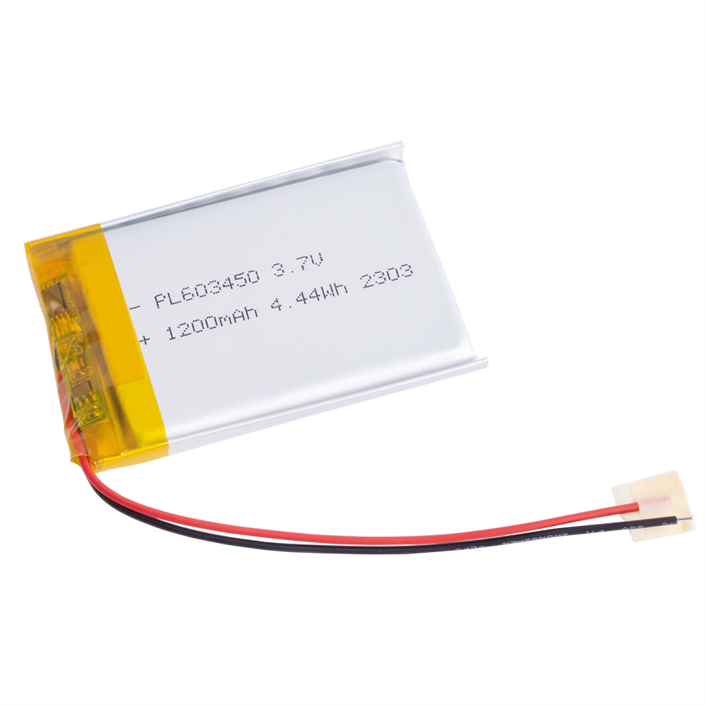 LiPo 1200 mAh, 3,7V, 6x34x50мм (LiPower) аккумулятор литий-полимерный)