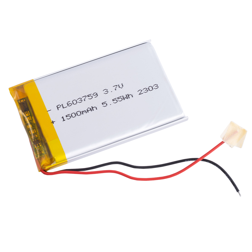 LiPo 1500 mAh, 3,7V, 6x37x59мм (LiPower) аккумулятор литий-полимерный)