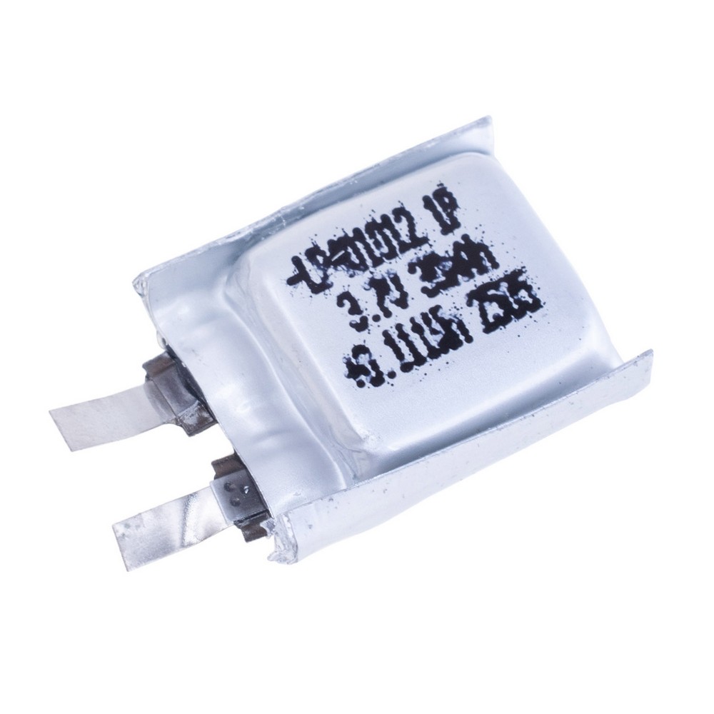 LiPo 30 mAh, 3,7V, 4,1x10,2x12мм LiPower акумулятор літій-полімерний LP401012 30mAh 3.7V cell LiPo 30 mAh, 3,7V, 4,1x10,2x12мм LiPower акумулятор літій-полімерний LP401012 30mAh 3.7V cell