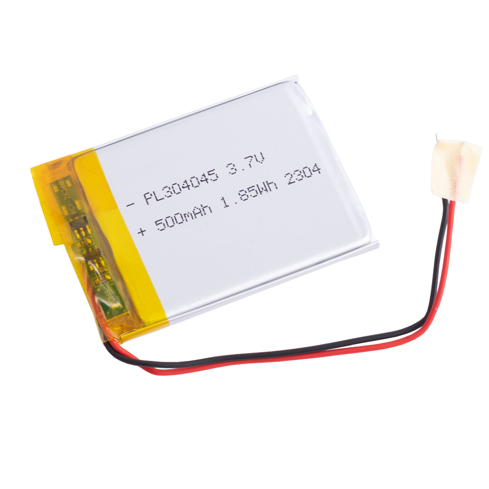 LiPo 500 mAh, 3,7V, 3x40x45мм (LiPower) аккумулятор литий-полимерный)