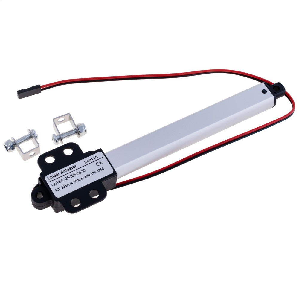 Linear Motor. Hub 100мм. Geschwindigkeit 30мм/mit (LA-YR-12DC 100mm/30mm/s)