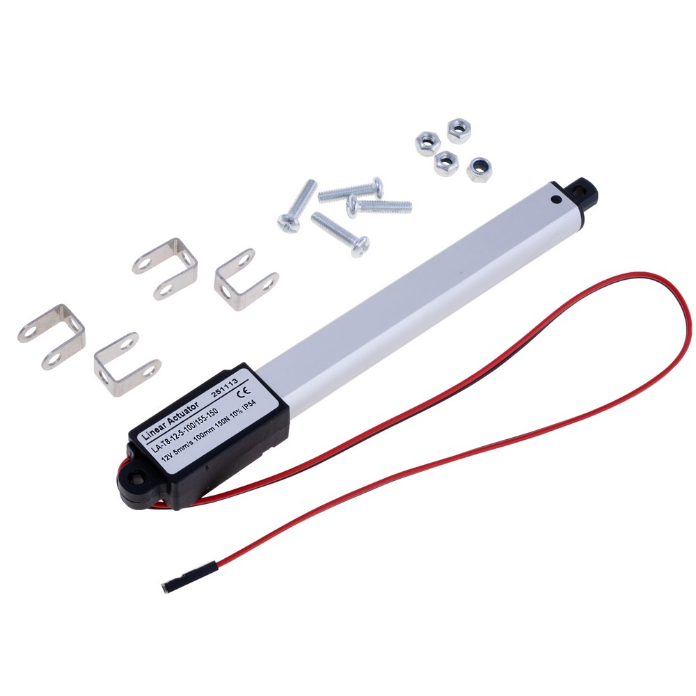 Linear Motor Hub 100мм. Geschwindigkeit 5мм/mit, LA-T8-12-5-100/155-150