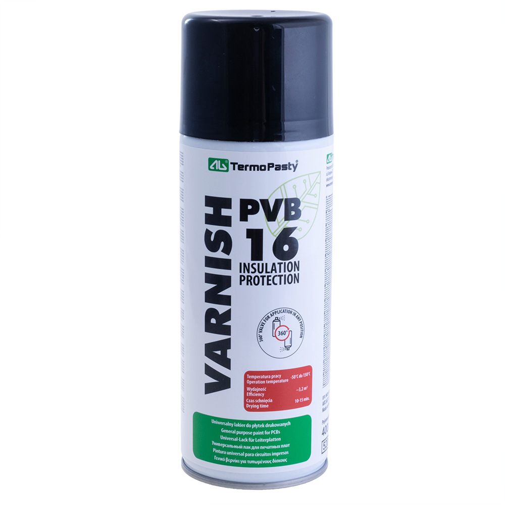 Schutz- und Isolierlack PVB 16 Spray 400ml ART.AGT-115