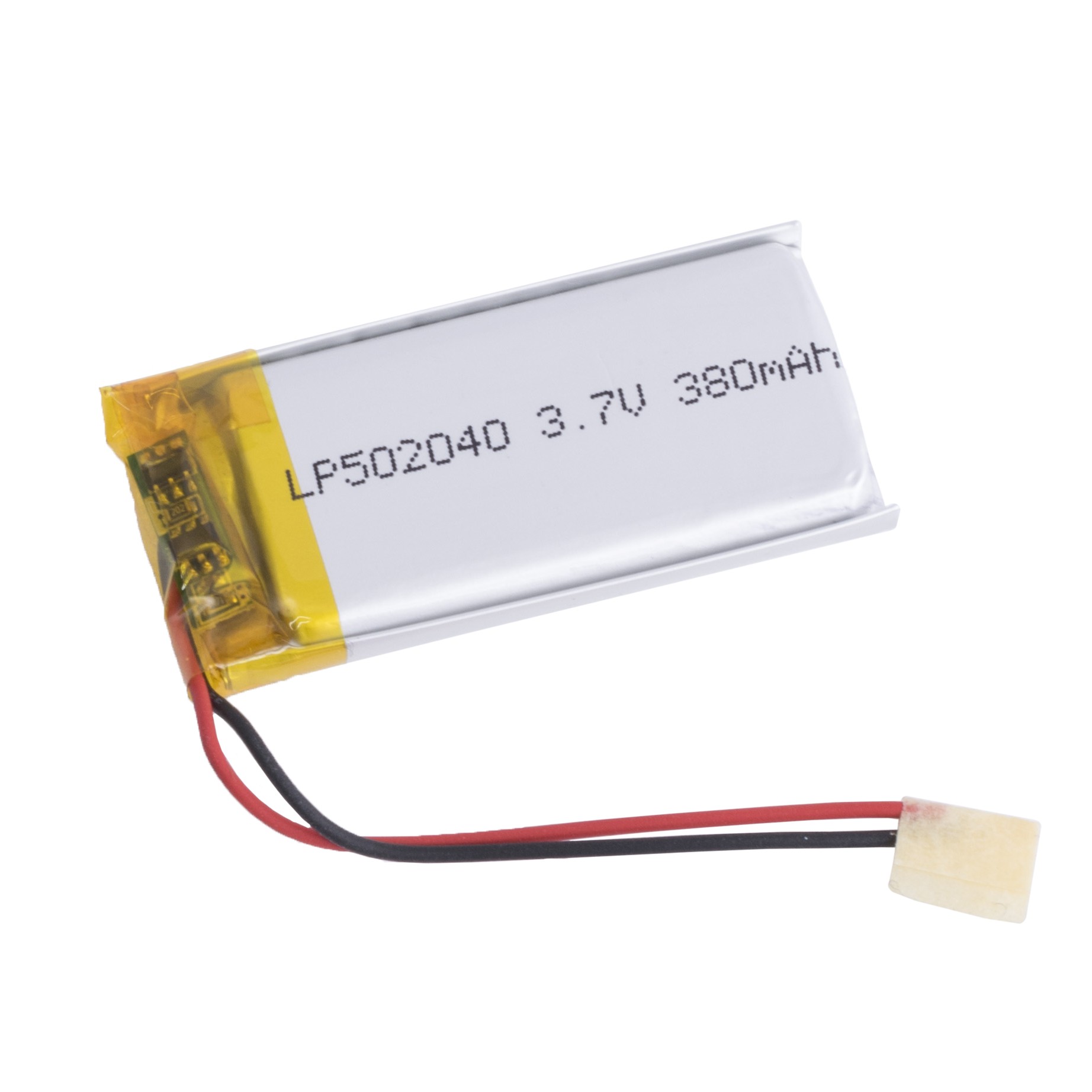 LiPo 380 mAh, 3,7V, 5x19x41мм (LiPower) аккумулятор литий-полимерный)