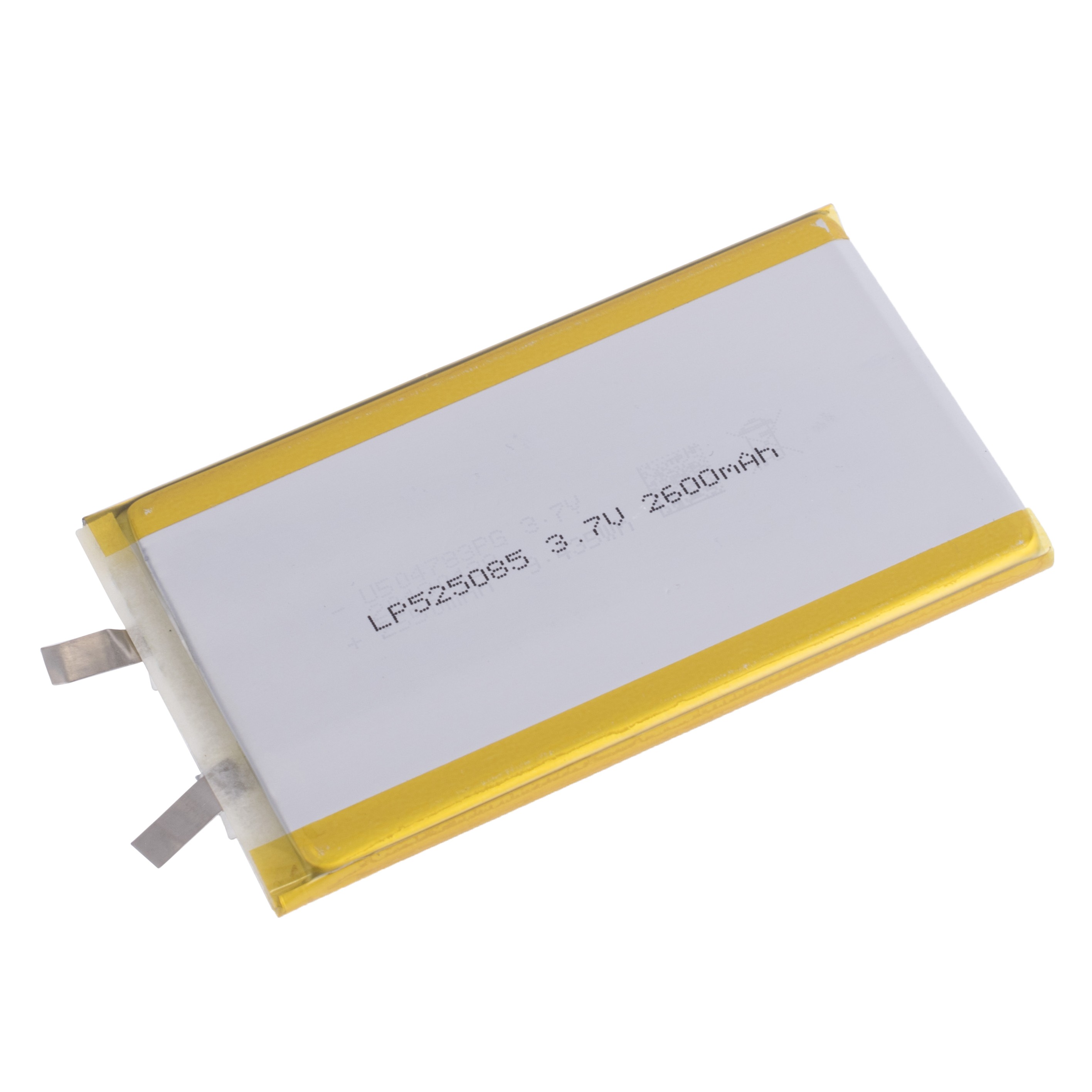 LiPo 2600 mAh, 3,7V, 5,2x50,5x82мм (LiPower) аккумулятор литий-полимерный)