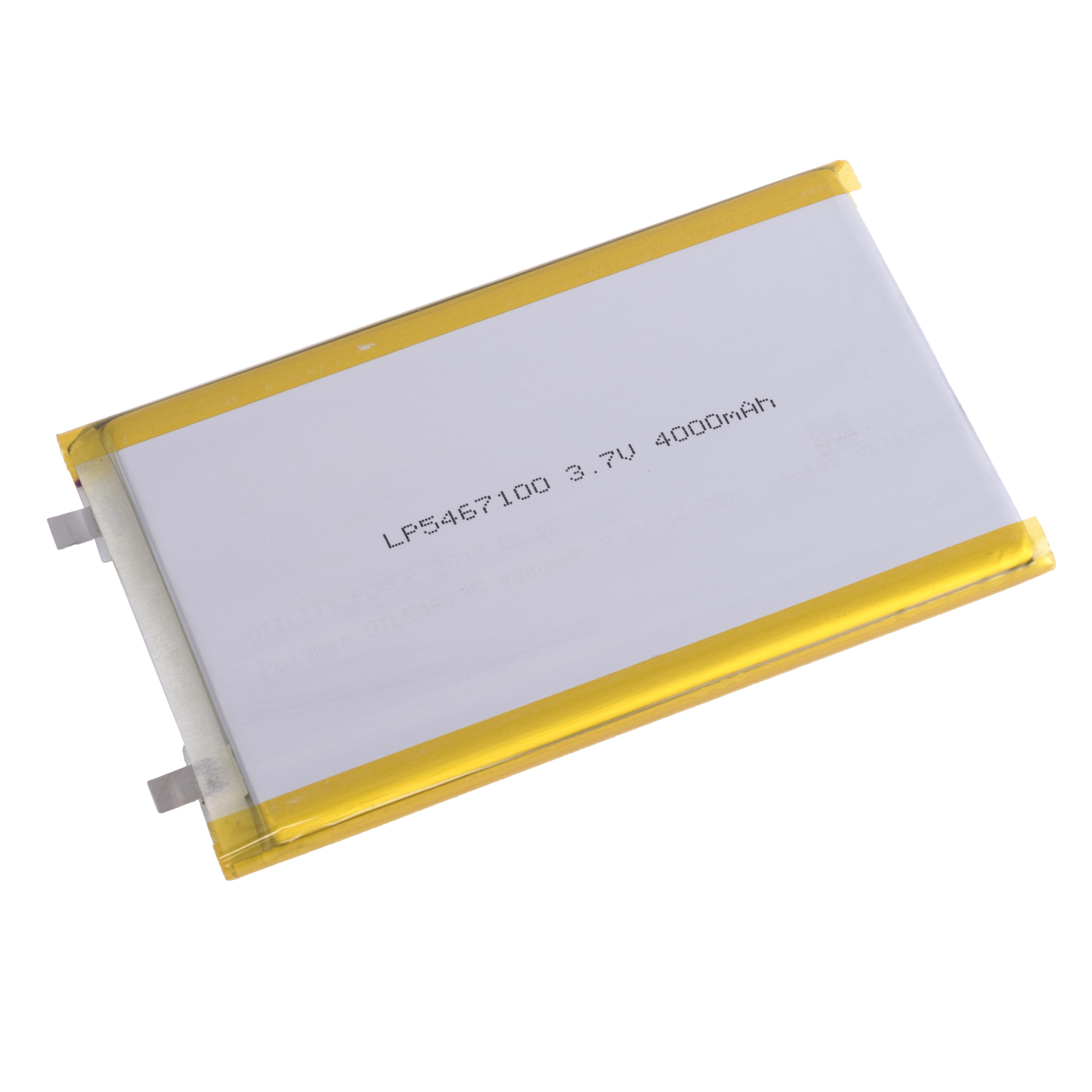 LiPo 4000 mAh, 3,7V, 5,4x67x100мм (LiPower) аккумулятор литий-полимерный)
