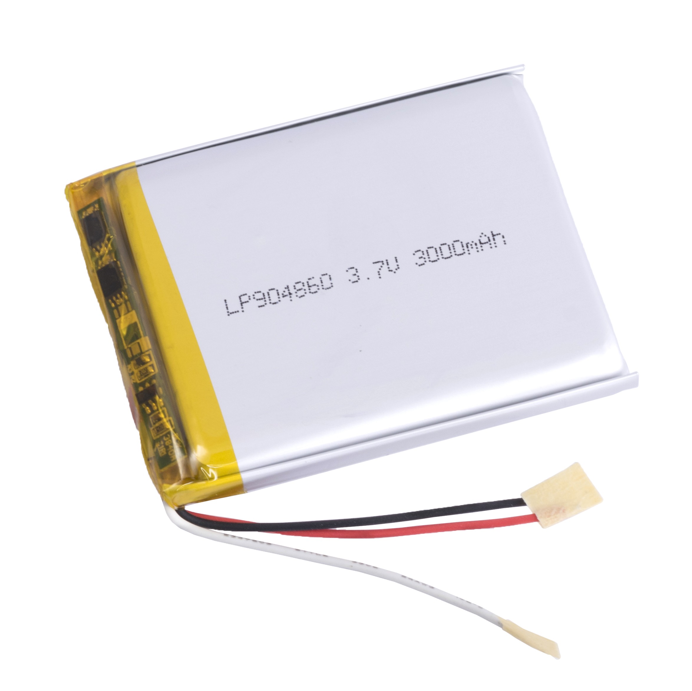 LiPo 3000 mAh, 3,7V, 9x48x60мм (LiPower) аккумулятор литий-полимерный)