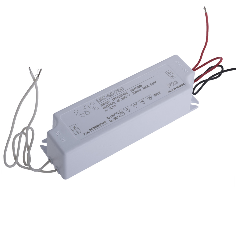 Блок питания для светодиодов LRC-60-700AF (50…80В, 700мА)