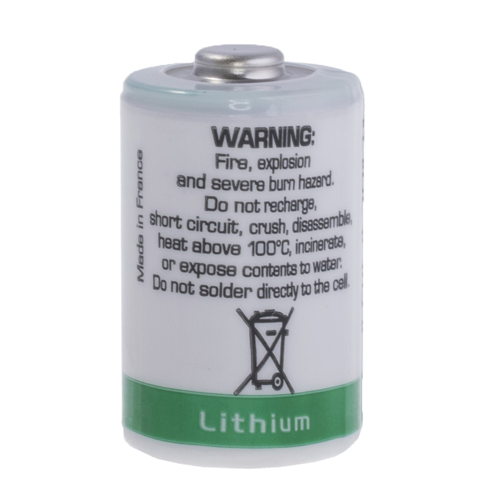 SAFT Lithium Batterie 1/2AA  LS14250 3,6V 1,2 Ah  Lithium-Thionylchlorid