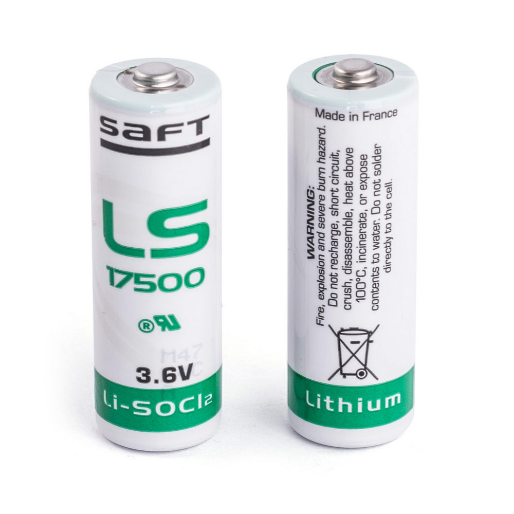 SAFT Lithium Batterie Gro?e A  LS 17500 3,6V 3,4Ah  Lithium-Thionylchlorid