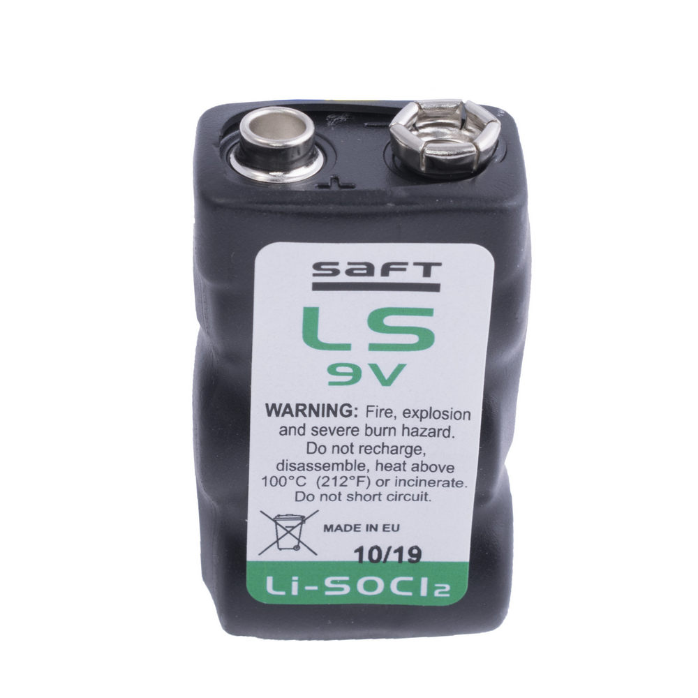SAFT LS9V Lithium Einwegbatterie LS 1,2 Ah Größe PP3