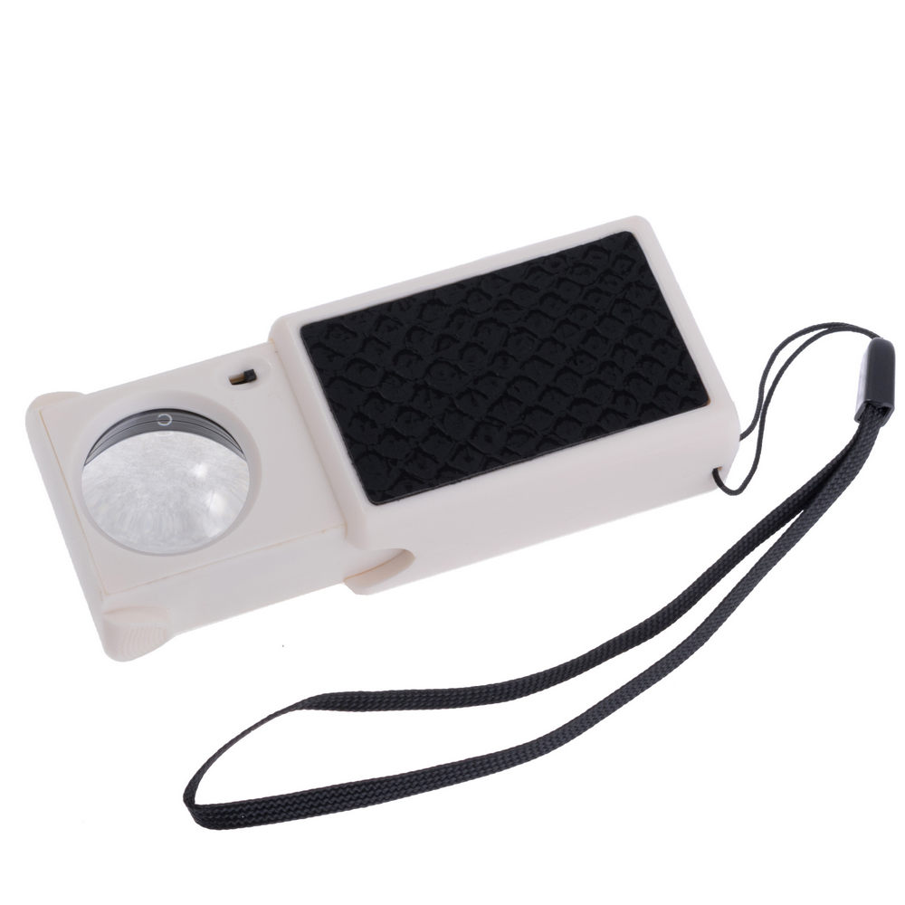Lupe NO.9881А einziehbar mit LED-Hintergrundbeleuchtung+ UV, 45Х Durchmesser-25mm Lupe NO.9881А einziehbar mit LED-Hintergrundbeleuchtung+ UV, 45Х Durchmesser-25mm