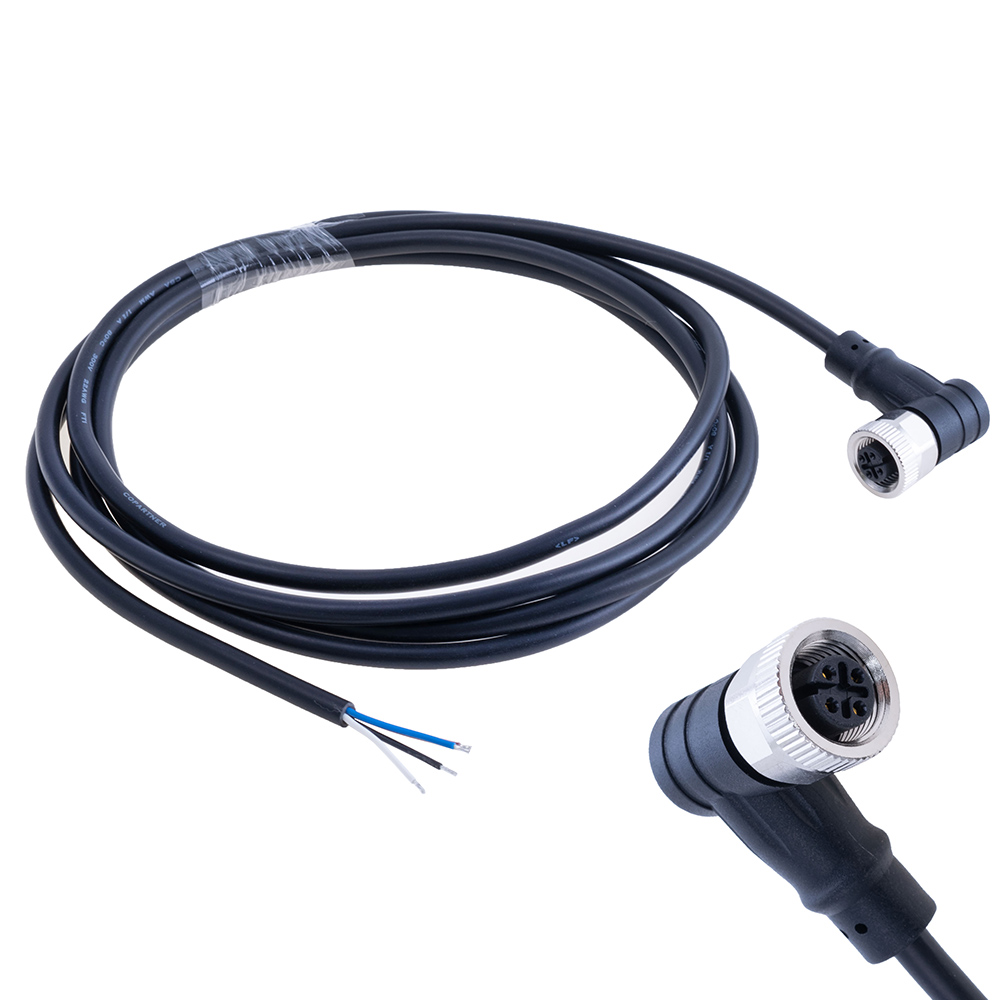 Роз’єм M12 4-pin для датчиків EM-CA202-4C22-200 Роз’єм M12 4-pin для датчиків EM-CA202-4C22-200