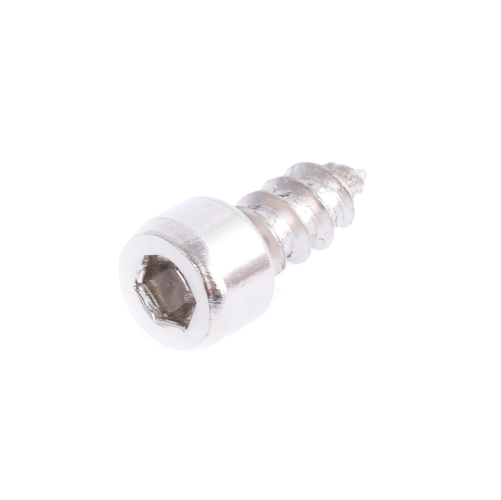 Шуруп с цилиндрической головкой M4x10mm (класс 8.8, белое цинкование, внутренний шестигранник) Шуруп с цилиндрической головкой M4x10mm (класс 8.8, белое цинкование, внутренний шестигранник)