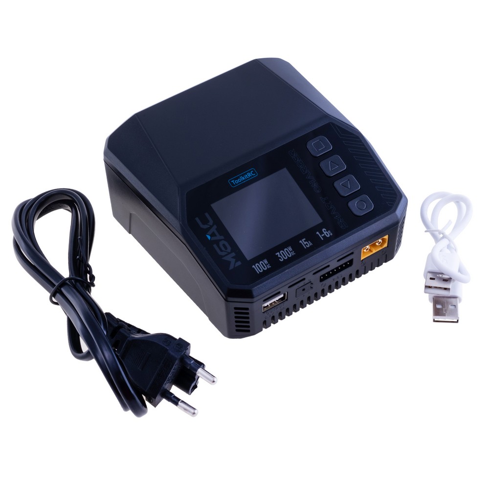 M6AC зарядний пристрій (M6AC – ToolkitRC)